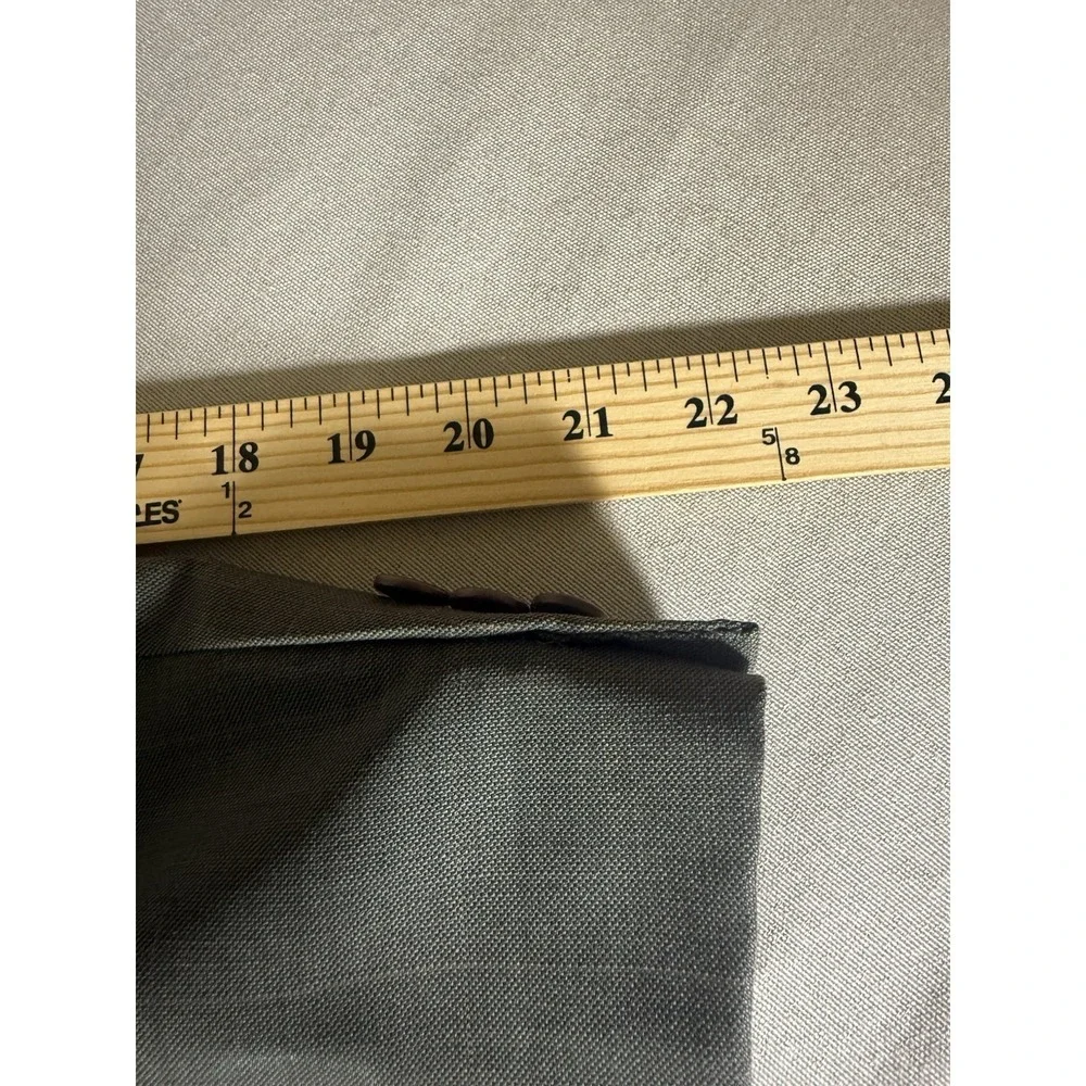 VINTAGE Brooks Brothers Suit Adult 38S Beige Wool Cuffed Hem 2 Piece Mens